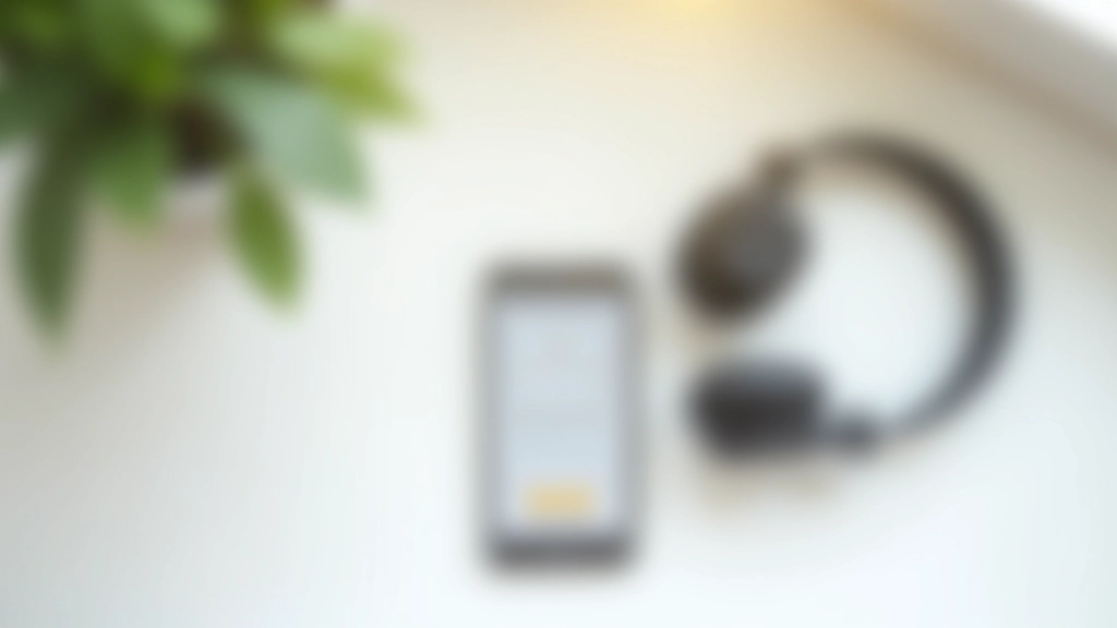 Smartphone che mostra un'app di meditazione con interfaccia di meditazione guidata